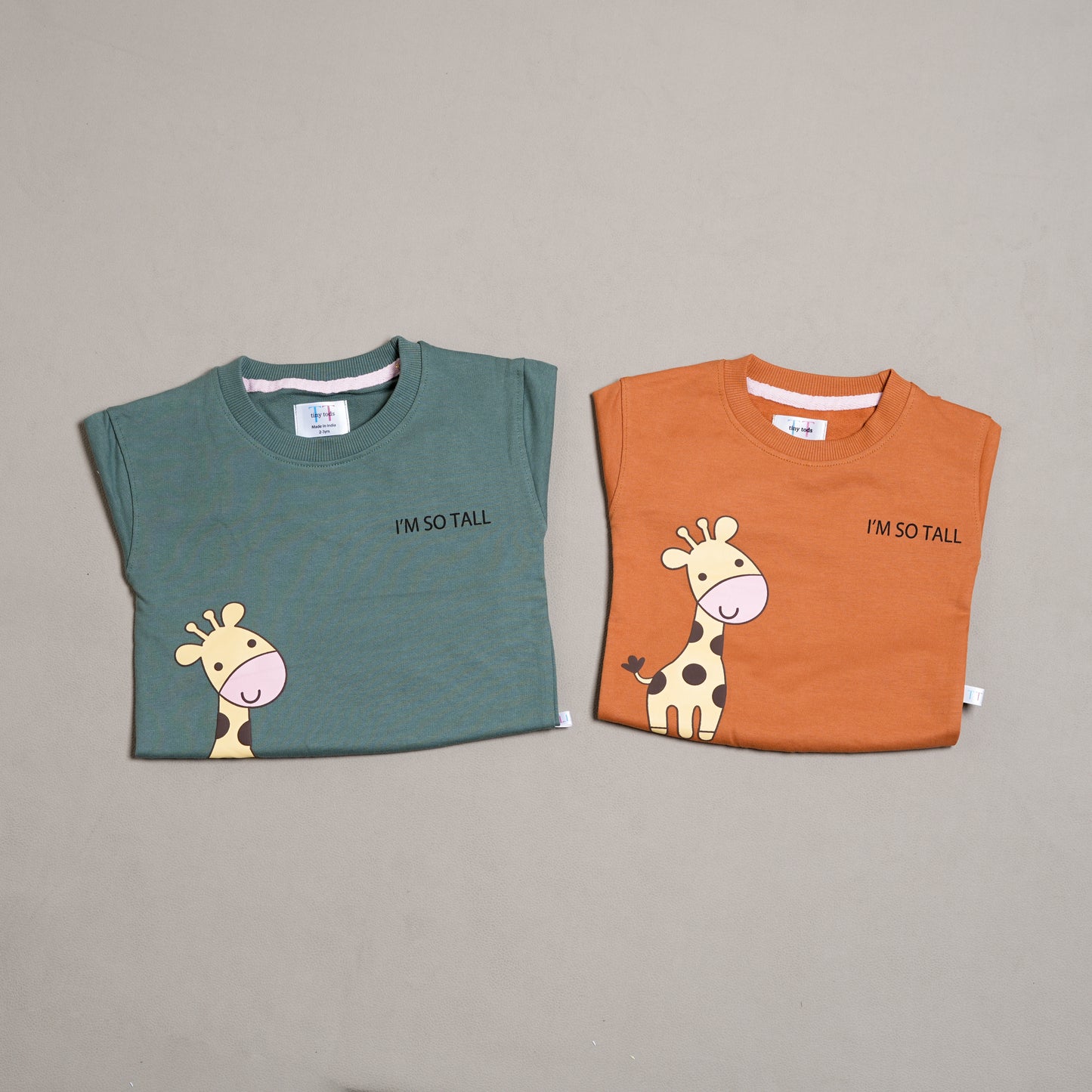 Giraffee Print  Sweat Shirt