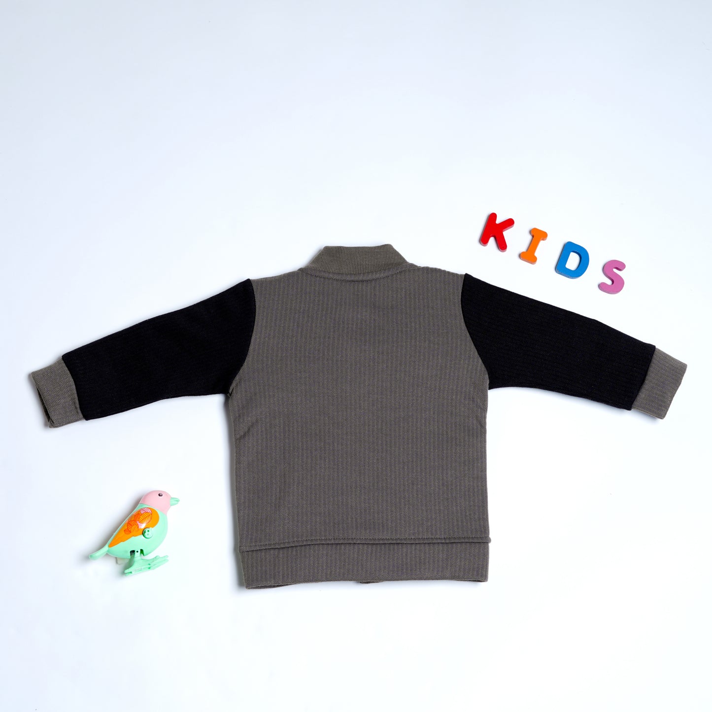 Kidszone Emroidered Bomber Jacket