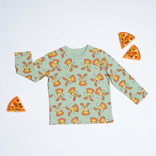 Pizza Printed T-shirt