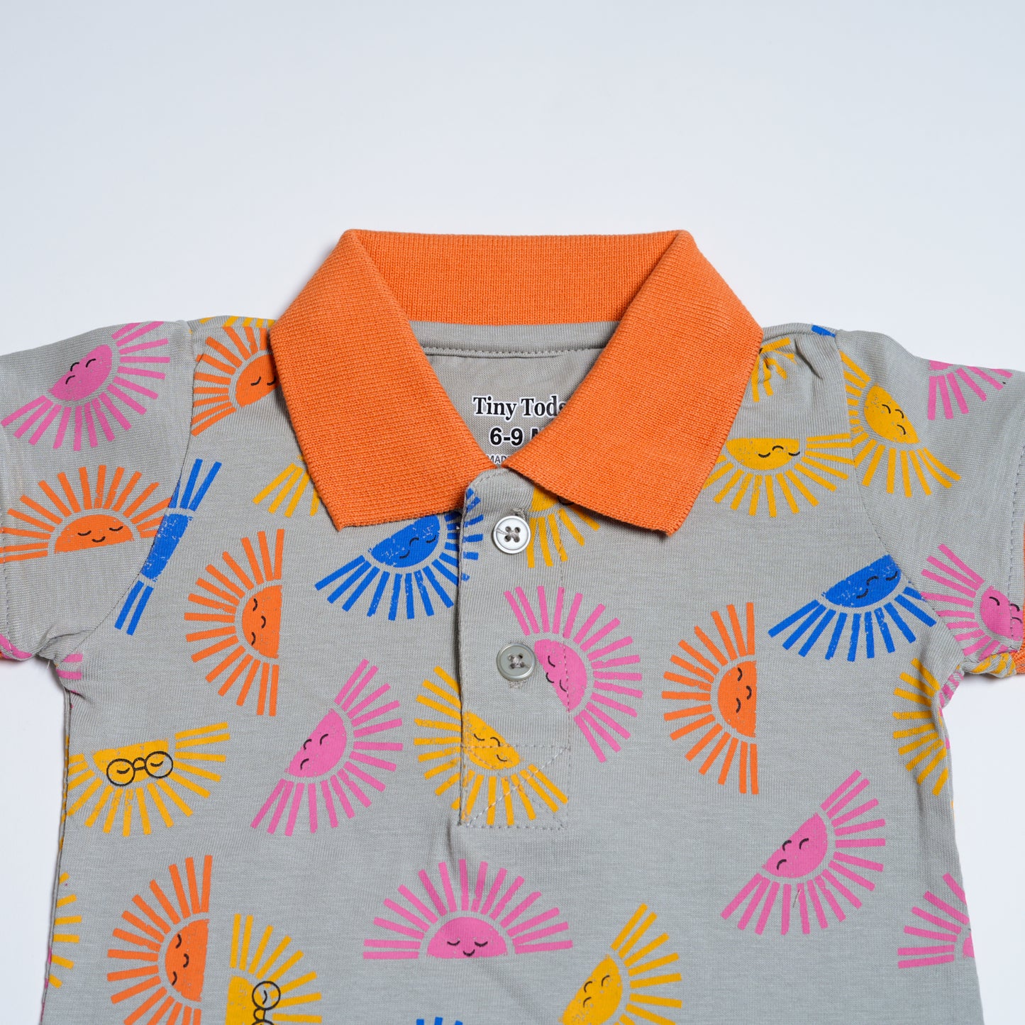 Sunrise Printed Polo T-Shirt